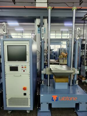 Sistema de ensaio de choque mecânico SKT50 50 kg Performance da carga útil Half Sine 100 g 11 ms