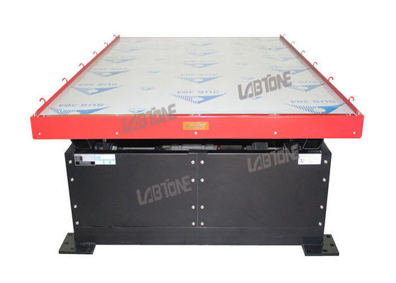 Mesa vibratória mecânica para embalagens de 2000kg, conforme ASTM D4728 e ASTM D999