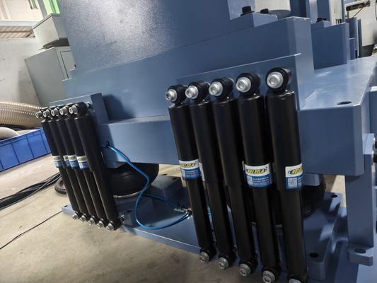 Sistema de ensaio de vibração do agitador eletrodinâmico de 3 eixos de vibração com instalação de base resistente a vibrações