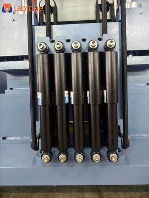 Sistema de ensaio de choque capaz de gerar pulsos semi-sinusoides de 20 a 10000 m/s quadrados para ensaio de amostras