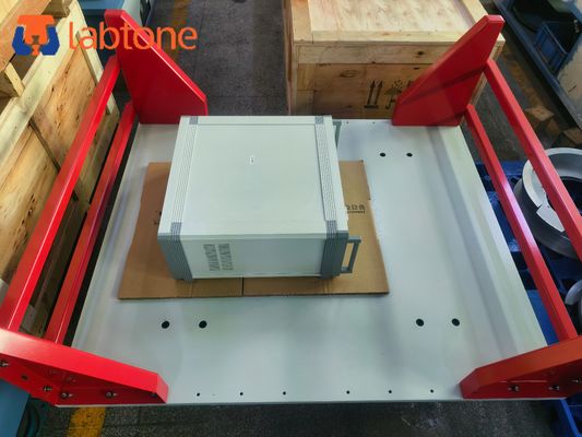 Equipamento de teste de mesa vibratória com faixa de frequência de 2-5Hz, tamanho da mesa de 1200 x 1500mm, em conformidade com as normas ISTA, ISO e IEC
