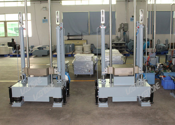 Sistema de teste de choque para baterias e eletrônicos com carga útil de 30 kg