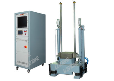 Sistema de teste de choque de bateria e eletrônica com meio seno e aceleração de 1500G