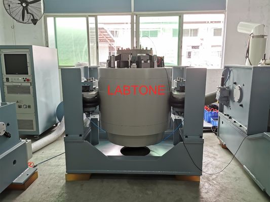 Sistema de agitação por vibração eletrodinâmica com 5000 kg.f Força sinusal máxima 100G aceleração máxima e vibração do eixo XYZ para testes automotivos